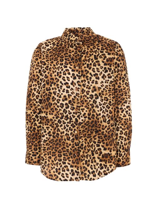 Camicia bambina MC2 Saint Barth leopardata MC2 SAINT BARTH Kids | MINI BRIGITTE07520L